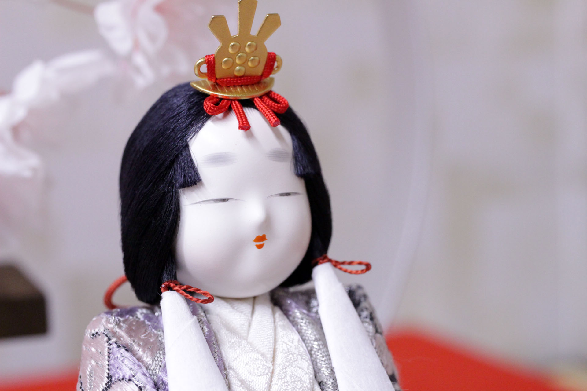 雛人形 おひなさま 木目込み 鈴木賢一 寿々喜雛 祥 帯地 一式